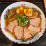 煮卵元町ラーメン(元町ラーメン天華)