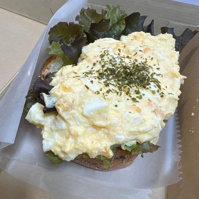 オープンサンド たまごサラダ(UNI COFFEE ROASTERY PREMIUM 麻布十番)