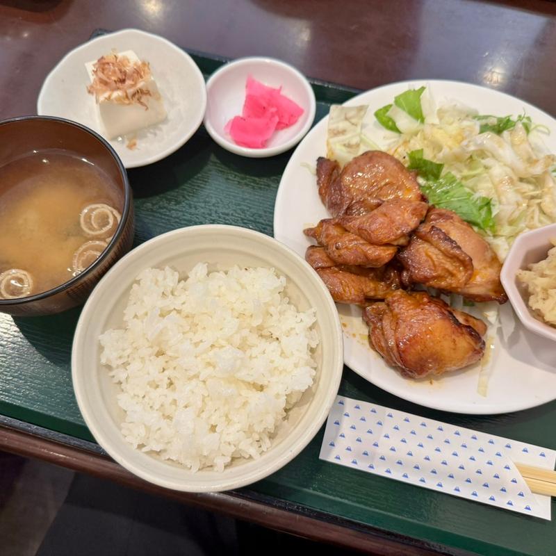 てり焼きチキンBセット(ＵＲＡＷＡちきん亭)