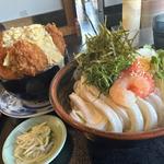 冷し明太クリームうどん