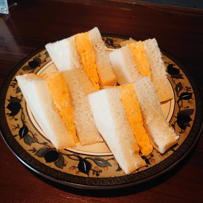 玉子サンド(甘い)(喫茶カヂノキ)