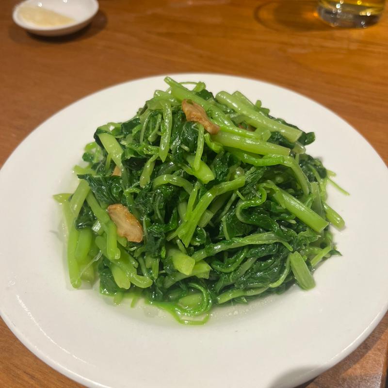 ヒョウ菜の炒め物(鼎泰豐)