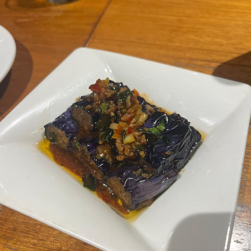 茄子の醤油煮(鼎泰豐)