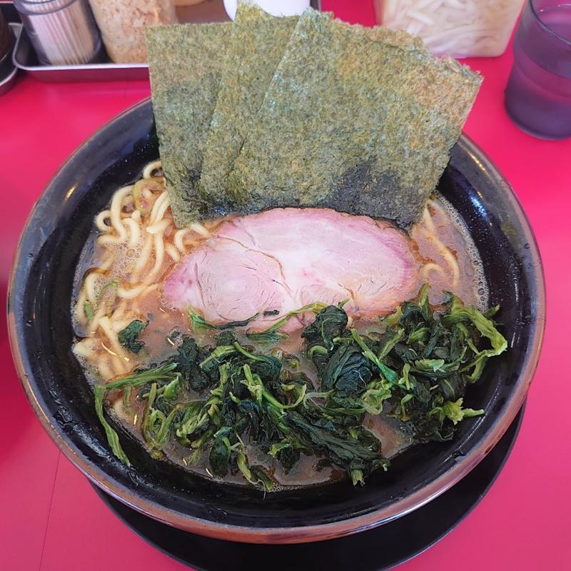 ラーメン＋中盛＋ほうれん草(熊田家 )