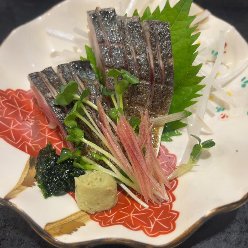 炙りシメサバ(仲宿酒蔵)