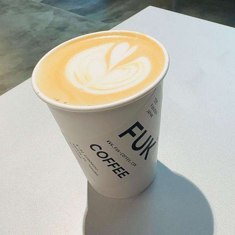 カフェラテ(FUK COFFEE)
