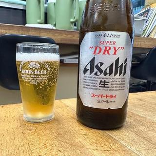 瓶ビール(中華料理 ふくや 後楽園店)