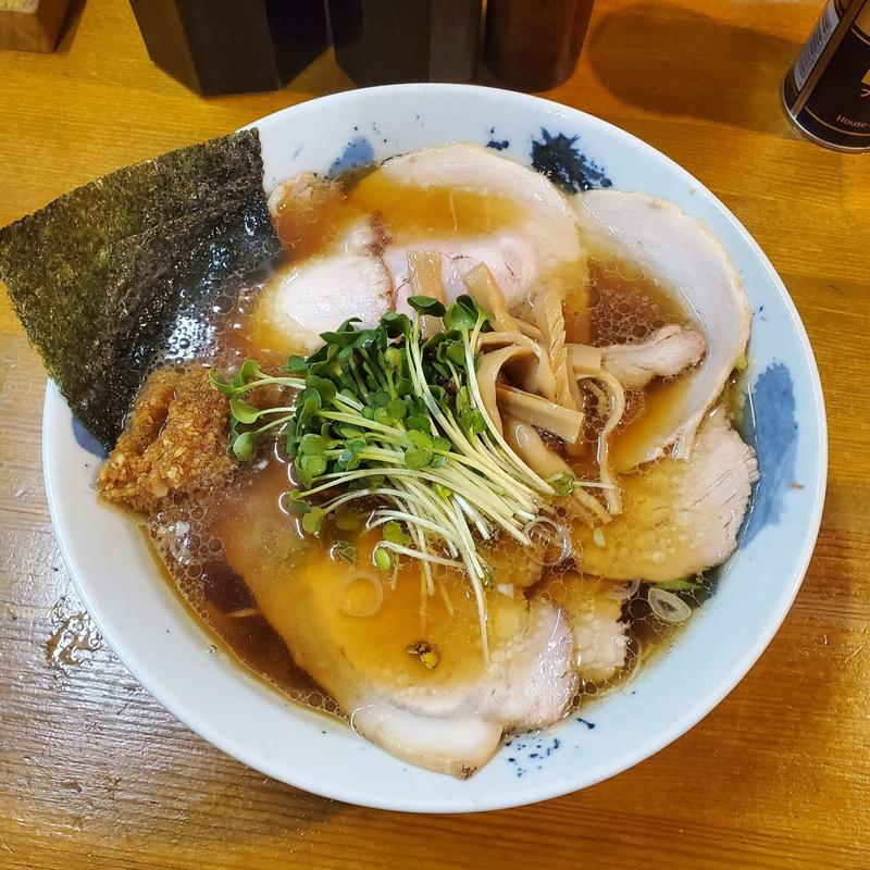 地鶏焼豚麺 ニンニク ニンニク(白河ラーメン やまだ)