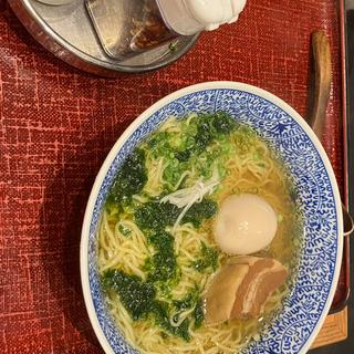 青のり塩ラーメン(やまと食堂 豊橋南陽通り店)
