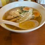 味玉付き地鶏塩そば(地鶏中華そば　さやま)