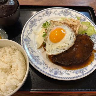 ハンバーグ定食(レストラン 角家)