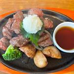 和風切り落としステーキランチ　180g