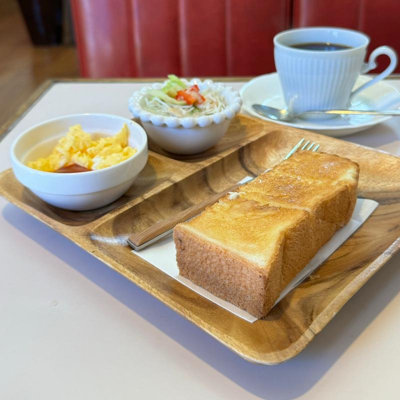 モーニングセット(café AGAIN)