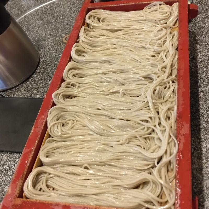 へぎそば(須坂屋そば 新潟駅前店)