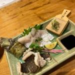穴子のお造り(はし処恵)