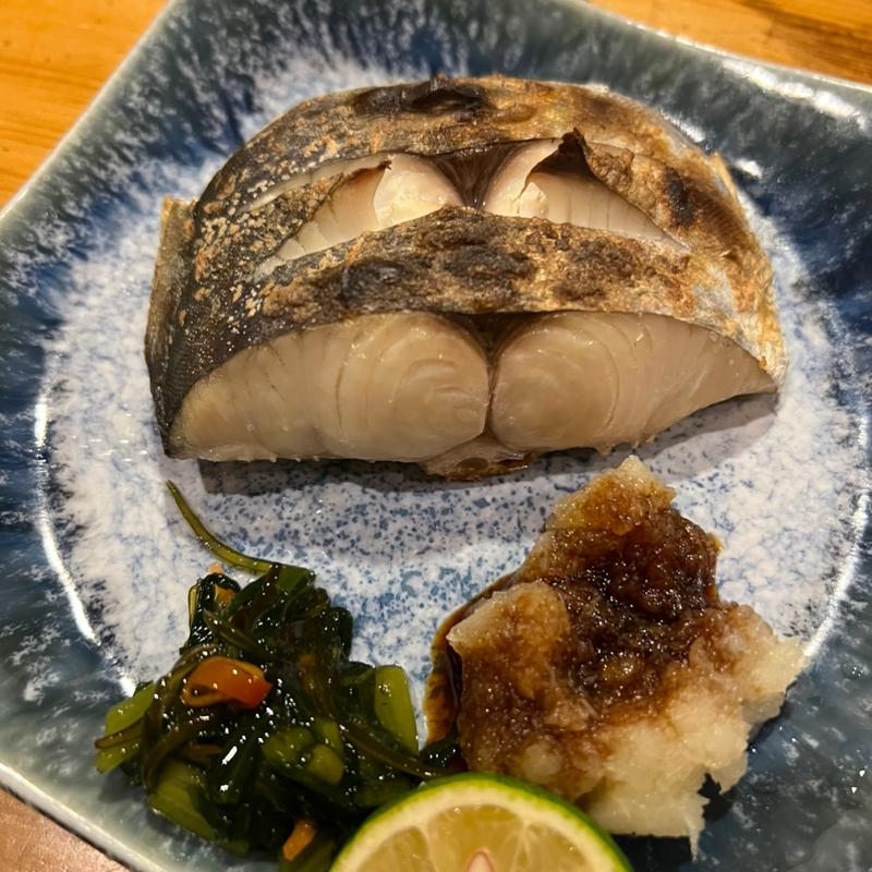 サワラの塩焼き(はし処恵)