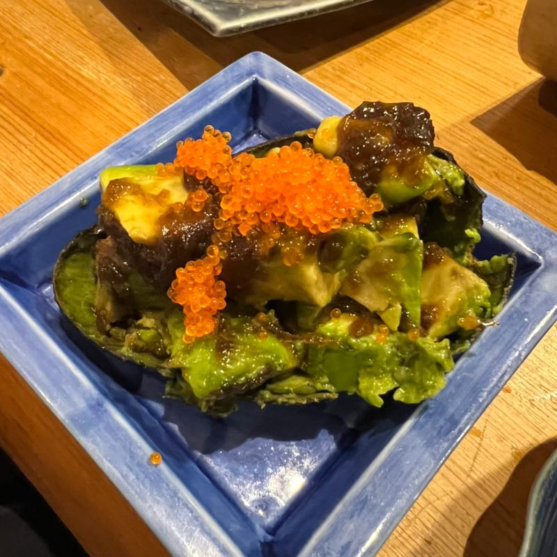 アボカド岩のり和え(はし処恵)