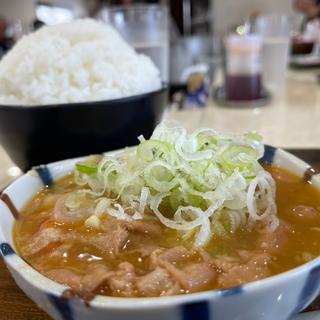 とろもつ煮定食中盛　ご飯大盛り(とろもつ 大正屋)