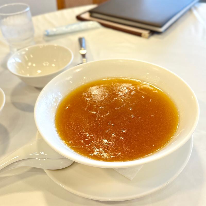 フカヒレスープ(中国料理 橘屋 柏原店)