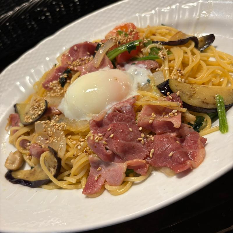 星乃スパゲッティ（具だくさん醤油バター）(星乃珈琲店 御茶ノ水店)