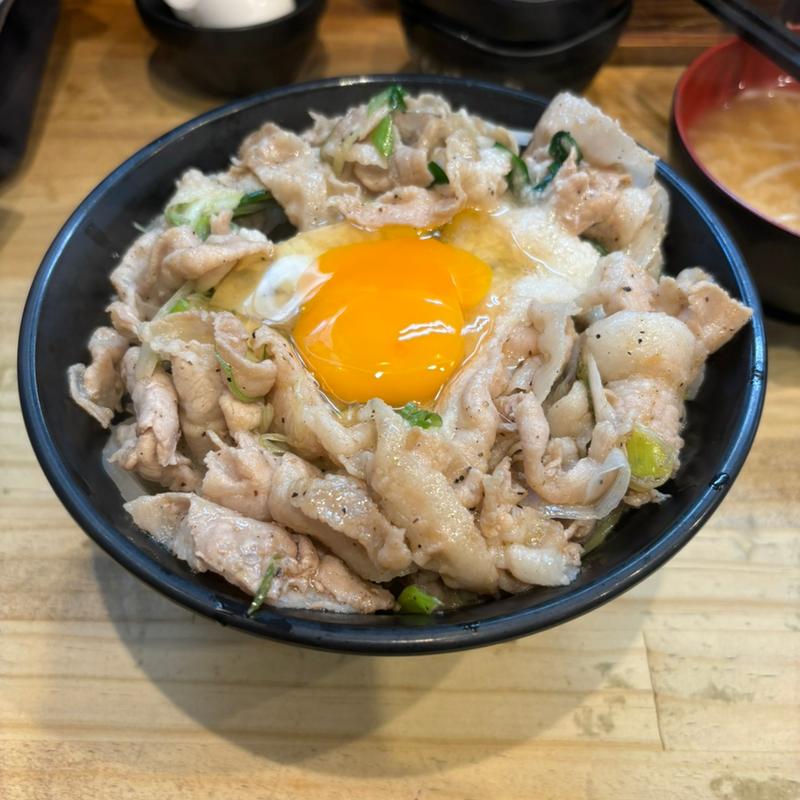 塩すた丼(伝説のすた丼屋 八王子東浅川店)