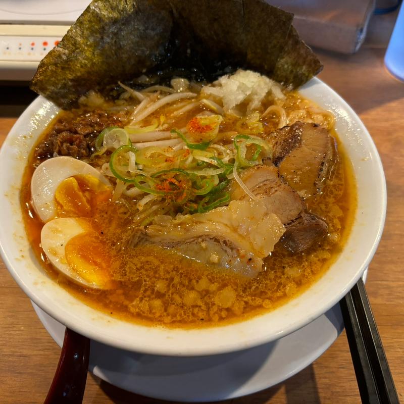 味噌ラーメン 全のせ(つけ麺ラーメンまぜそば 五十五番 高浜店)