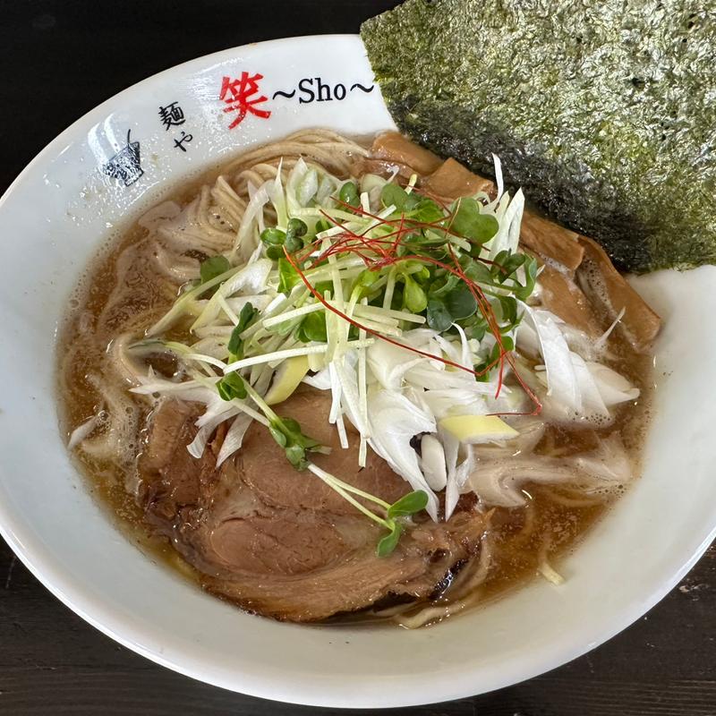 太刀魚煮干しらーめん(麺や 笑 ～sho～)