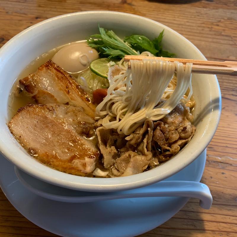 全部のせ塩ラーメン(リょう花 重信店 （りょうか）)