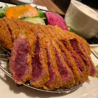 黒毛和牛かつセット 200g(牛かつあおな 西武新宿駅前店 )
