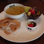 タイカレーつけ麺(お米と発酵 Cafe&Shop nda焙)
