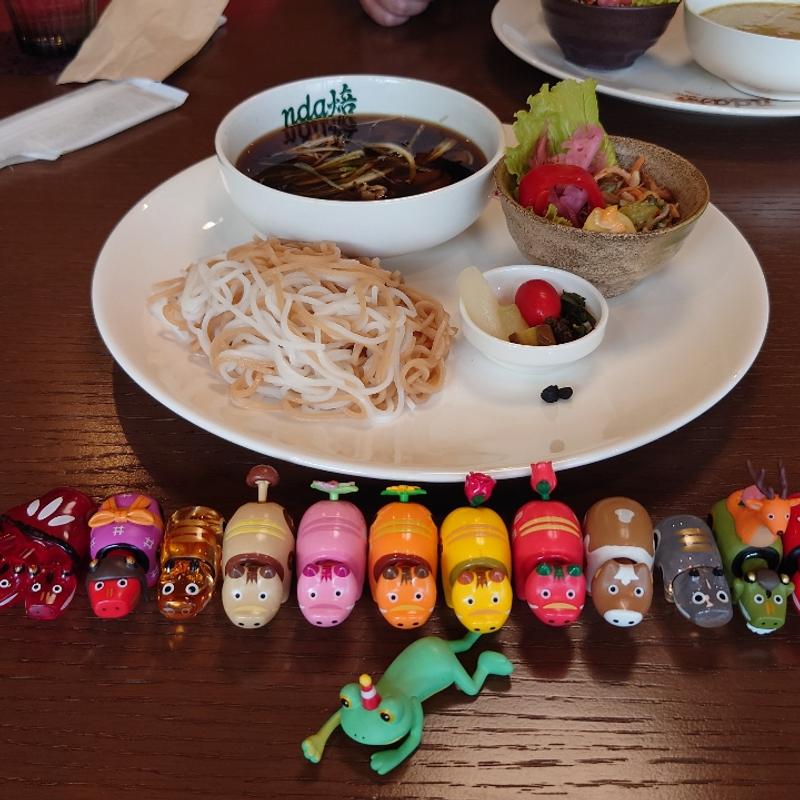 きのこつけ麺(お米と発酵 Cafe&Shop nda焙)