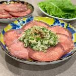 牛タンネギ塩焼き