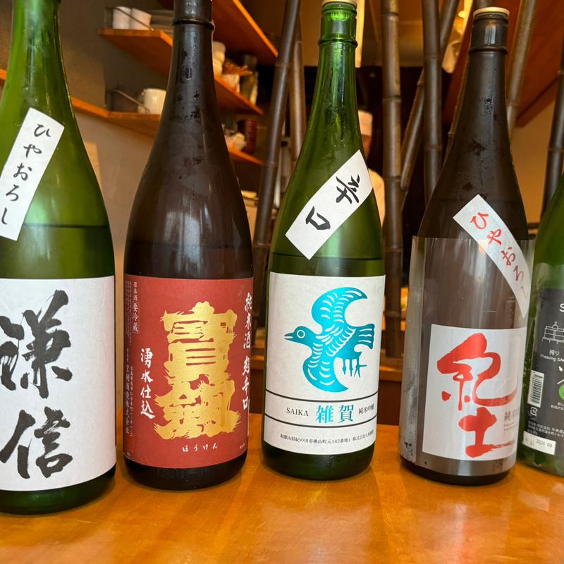 この日の日本酒(SUSHI てさく)