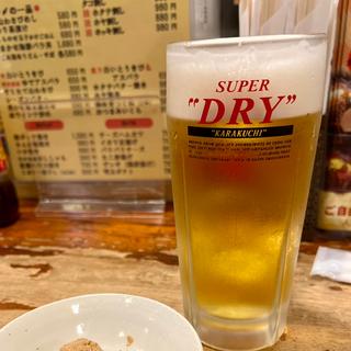 生ビール/アサヒスーパードライ(居酒屋 はこはち漁港)