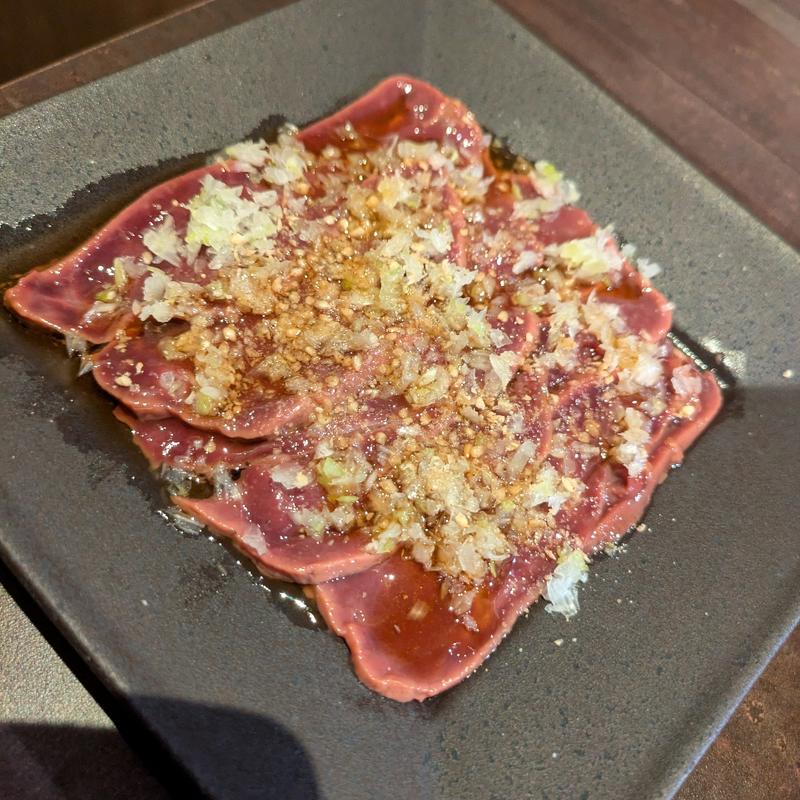 漬けレバー(渋谷 京焼肉 京之介)