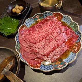 出汁ロース・大葉ロース(渋谷 京焼肉 京之介)