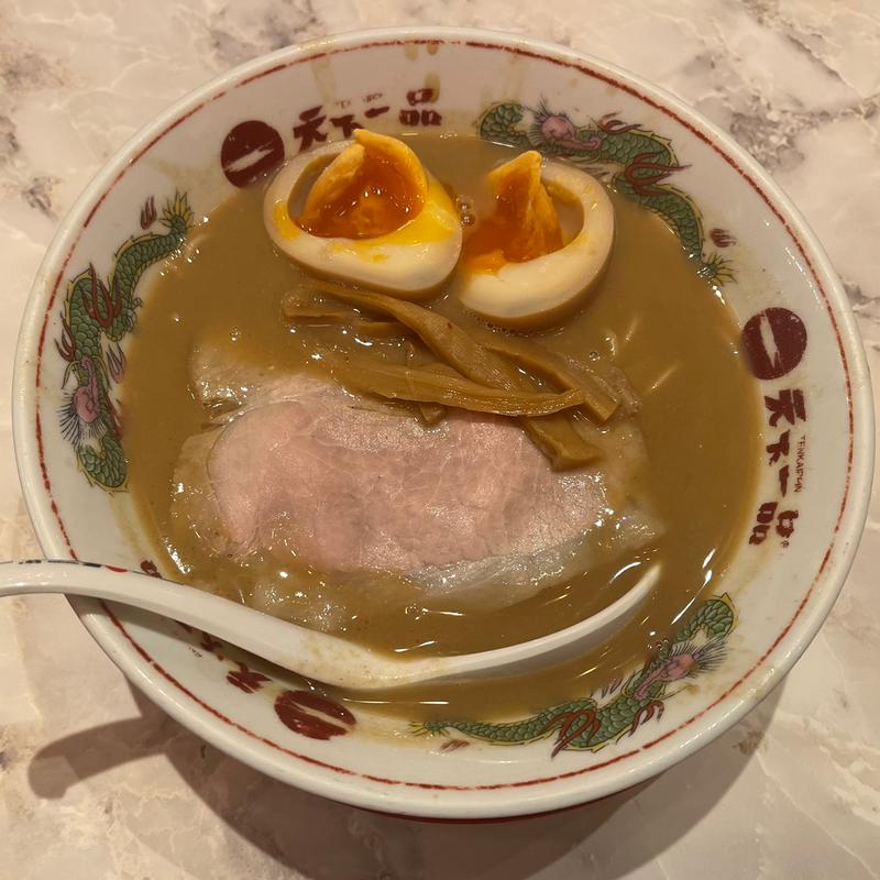 こってりラーメン(天下一品 名古屋栄店)