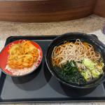 ミニかき揚げ丼セット(名代 富士そば 浅草店 )