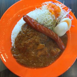 チキンカレー　ウインナートッピング(ハンバーグダイナー マル)