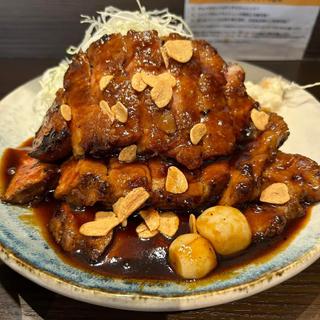 トンテキ定食スーパー3(豚屋 鳥山)