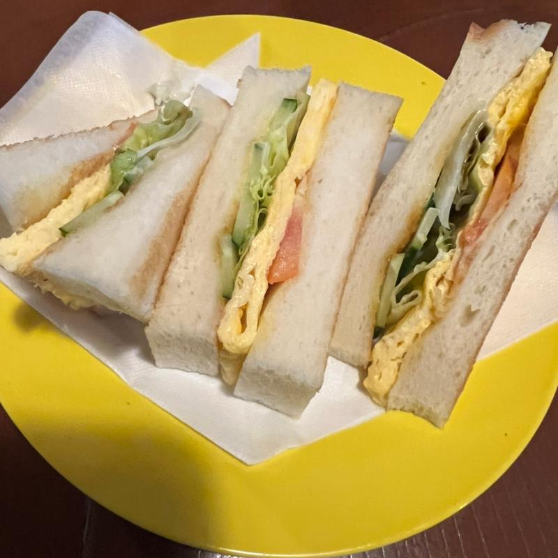 エッグトースト(茶小屋)