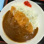 満腹カツカレーセット(おそば 天かめ 両国店)