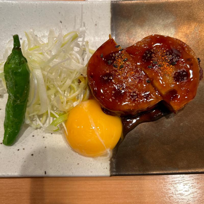 加賀れんこんとみつせ鶏つくねの挟み焼き(ヱビスバー 札幌アピア店 (YEBISU BAR Sapporo Apia))