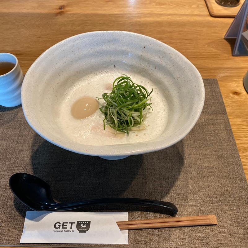 鶏そば　味たまつき(鶏そば専門とまらないラーメン愛GET54 本店)