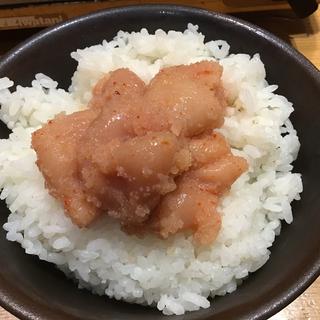 明太ご飯(博多もつ鍋やまや)