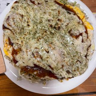 お好み焼き　豚チーズWチーズ(お好み焼広島屋 )