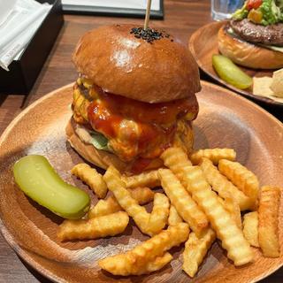 BBCブラザーズバーガーチーズ(Wings Burger（ウィングス バーガー）)