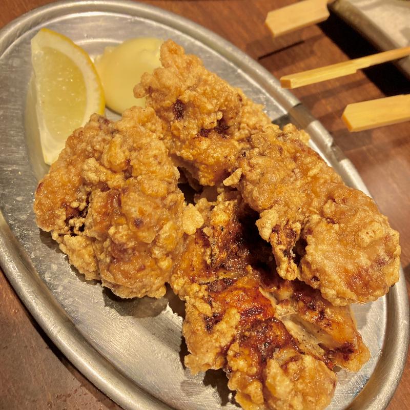 鶏の唐揚げ（ブラックペッパー）(いろはにほへと 彦根駅前店 )