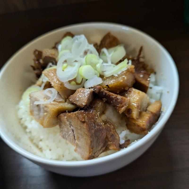 豚ごはん（塩）花道庵(庄内ラーメン街道)