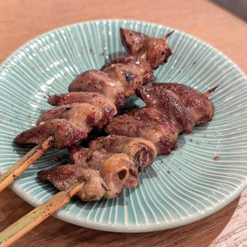 【霧島鶏】ハツ＜塩＞(宮崎県日南市 塚田農場 赤羽店 )